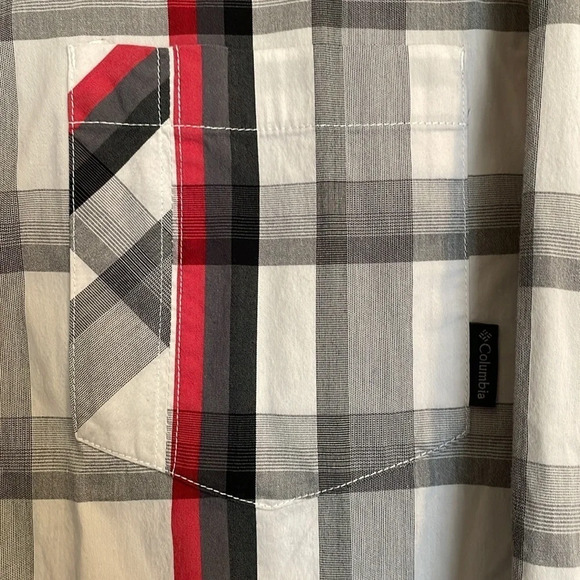 Columbia mens plaid long sleeve button down shirt size medium - Picture 3 of 6